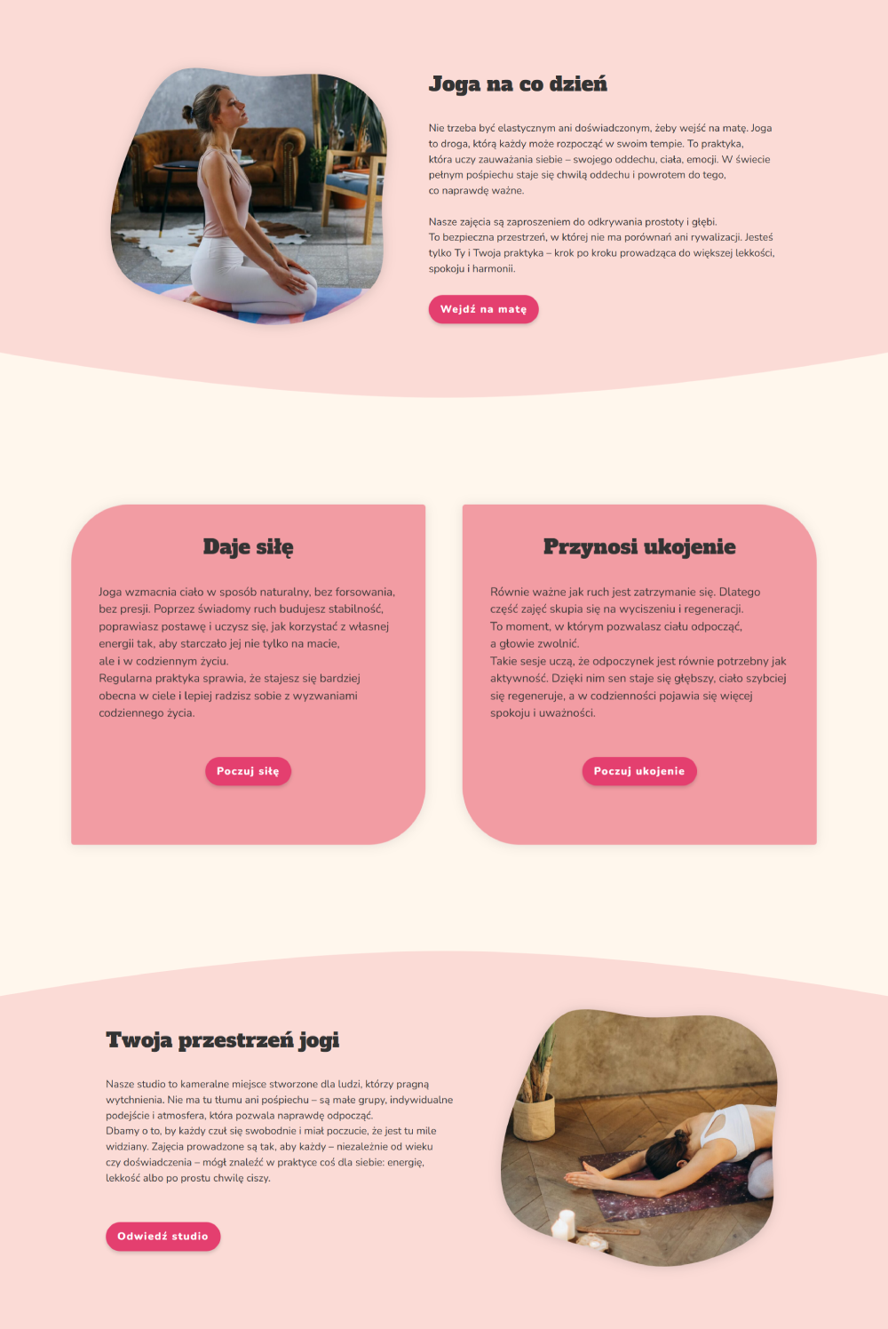 strona www dla studia jogi