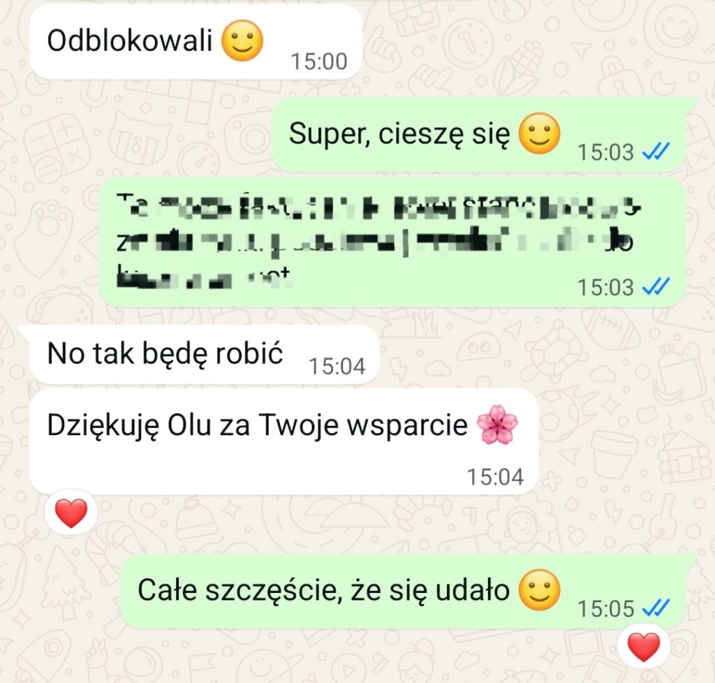 Odblokowane konto w MailerLite