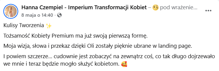 Opinia o współpracy